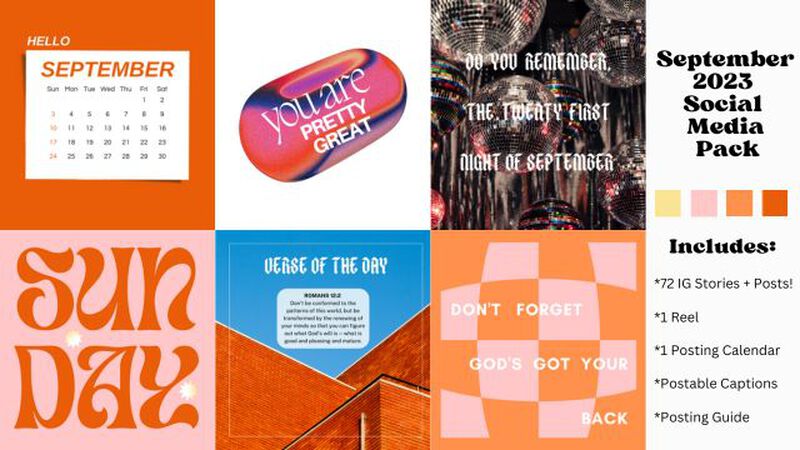 September 2023 Social Media Pack